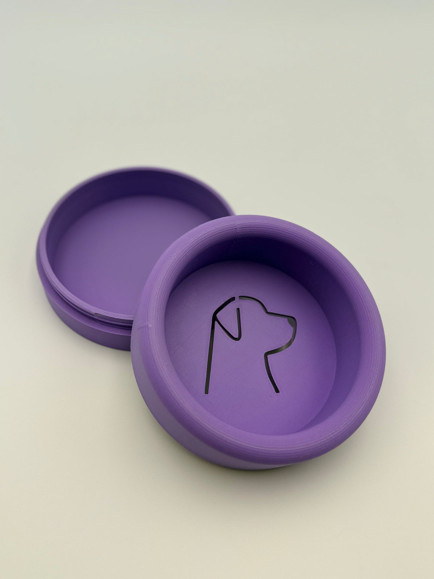 Hund Twist & Sniff - twistable nosework container with a double bottom