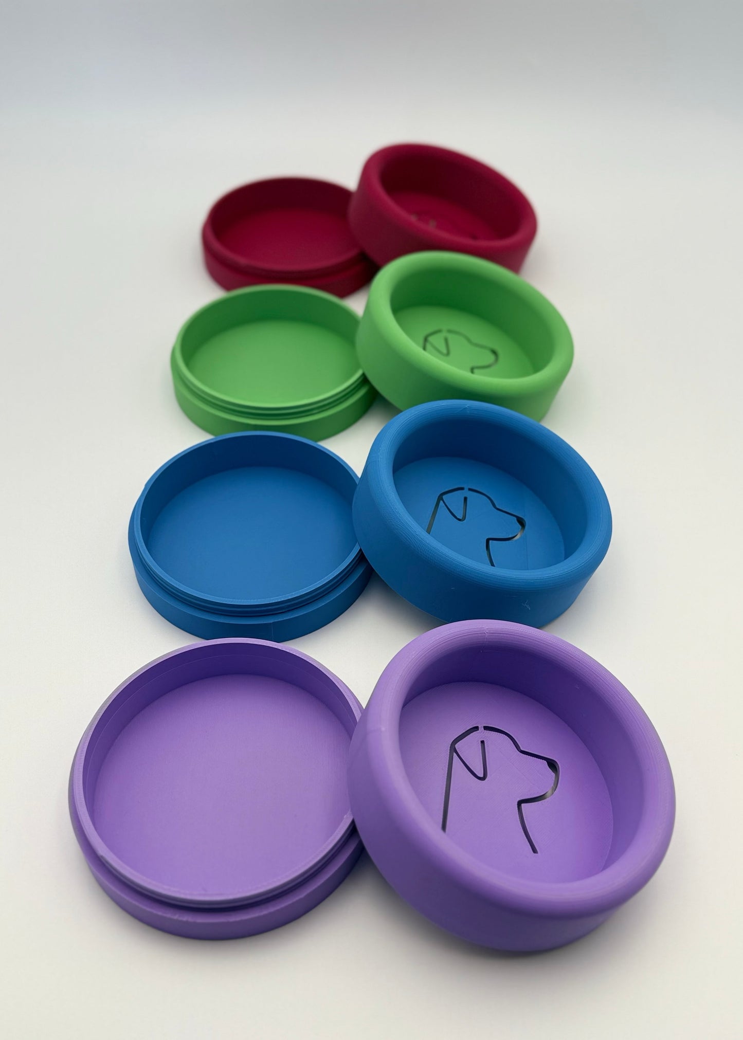 Hund Twist & Sniff - twistable nosework container with a double bottom